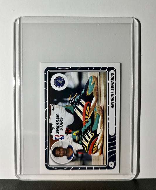 Anthony Edwards 2023-24 Panini NBA #39 Sneaker Sticker Minnesota Timberwolves