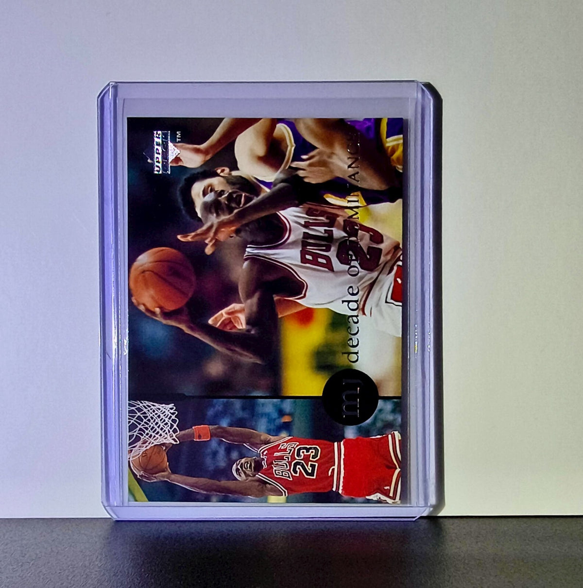 Michael Jordan 1997 Upper Deck Rare Air MJ Decade of Dominance #74 Card Bulls