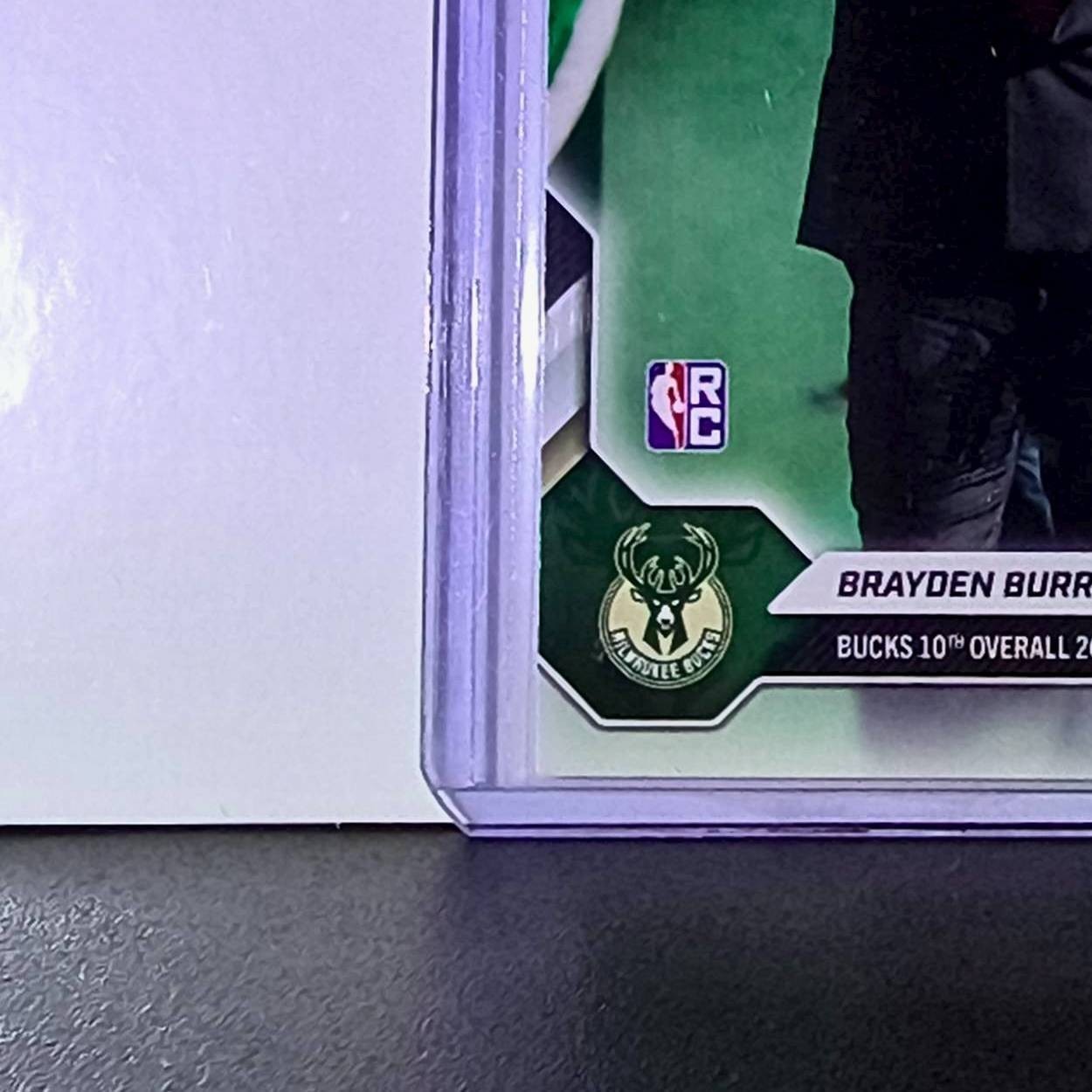 Brayden Burries Rookie 2026-27 Topps NBA Draft #BBUR Card Bucks