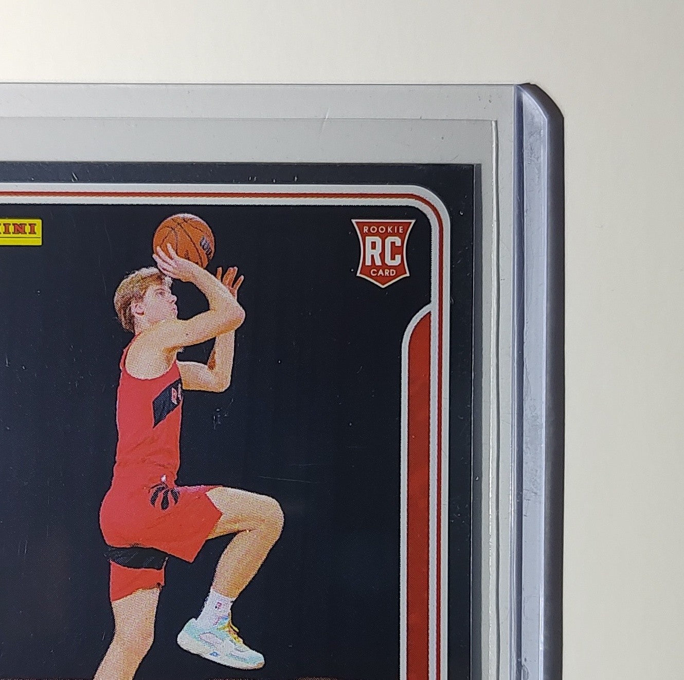 Gradey Dick Rookie 2023-24 Panini NBA Sticker Foil Card #82 Toronto Raptors