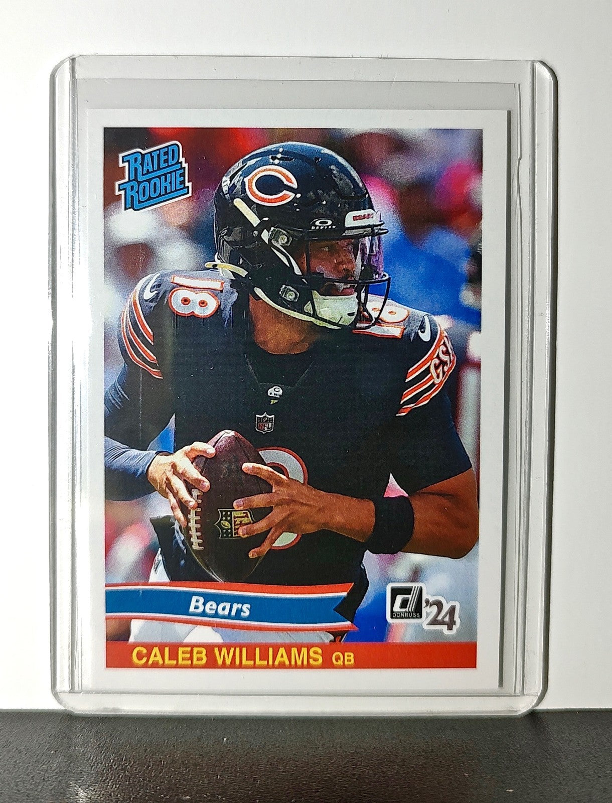 Caleb Williams Rookie 2024 Panini Rated Rookie Retro NFL #3 Card Bears 1 of 890