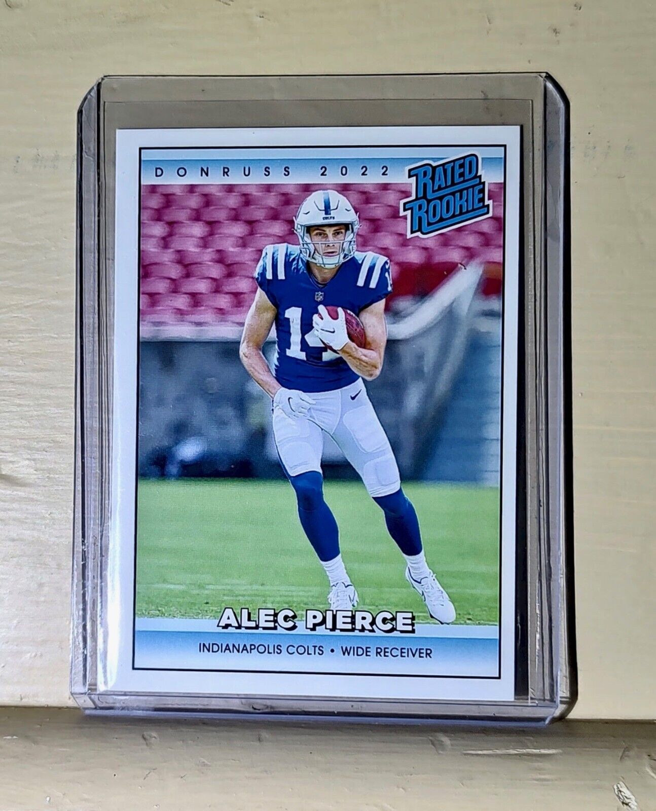 Alec Pierce 2022 NFL Panini #19 Rated Rookie Retro Football Card 1/4094