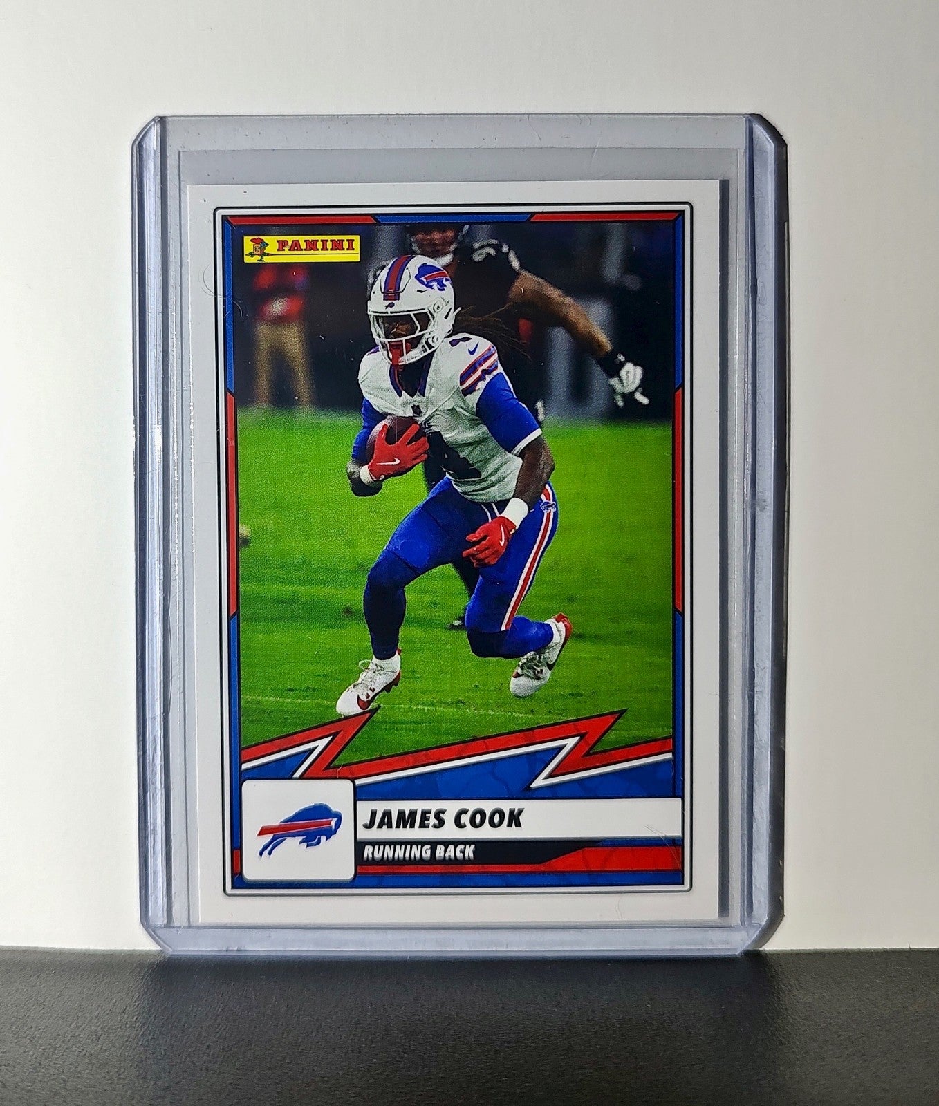 James Cook 2025 Panini NFL #60 Sticker Card Buffalo Bills