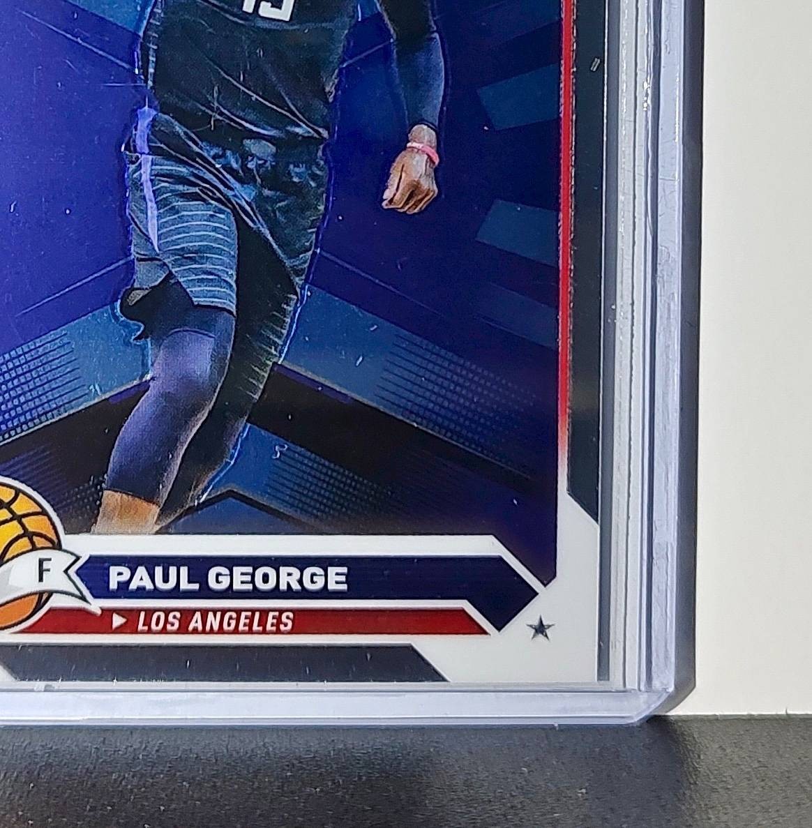 Paul George 2023-24 Topps Chrome NBA #115 Card Los Angeles Lakers