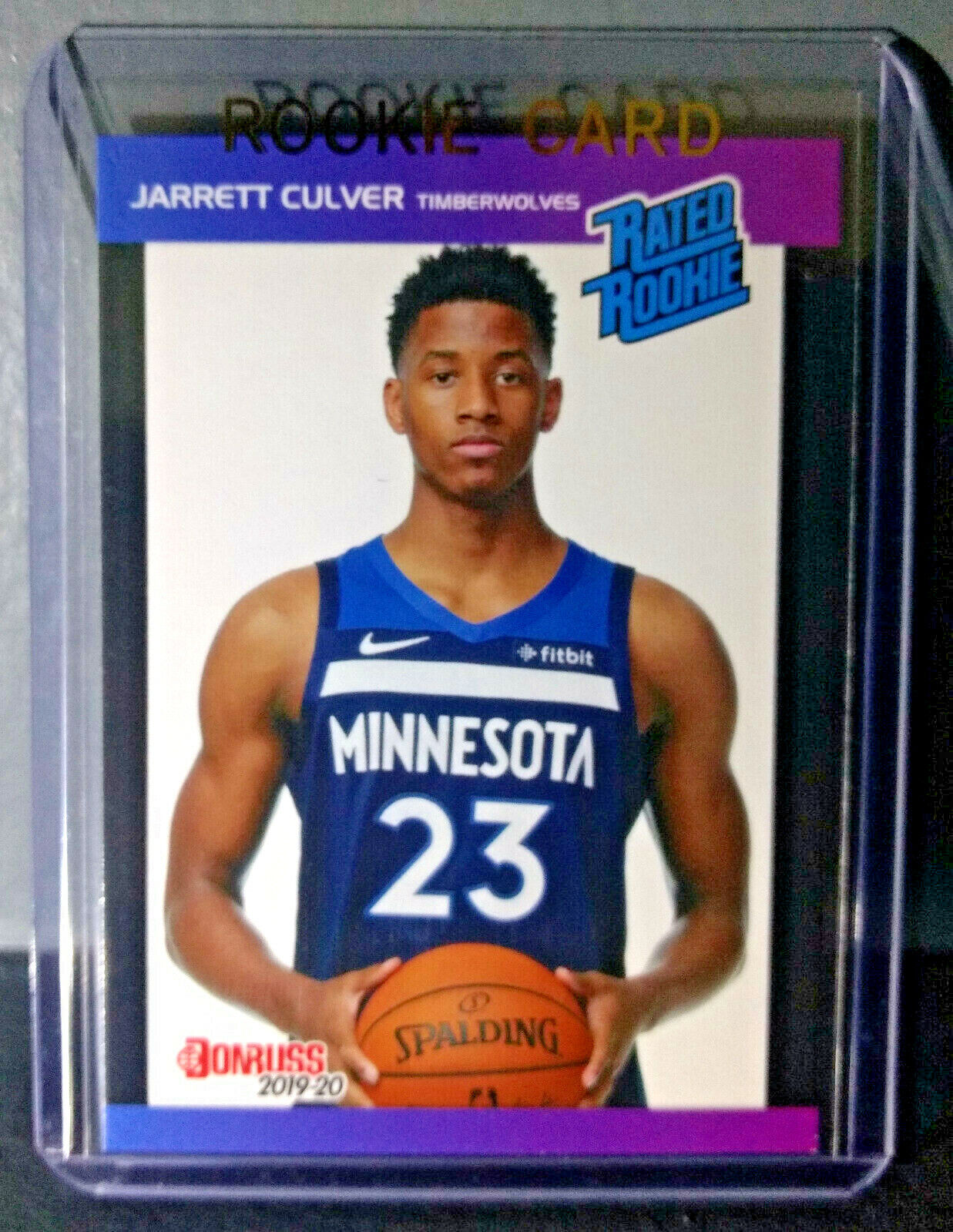 Jarrett Culver 2019-2020 Panini NBA #5 Rated Rookie Retro Card 1/3431