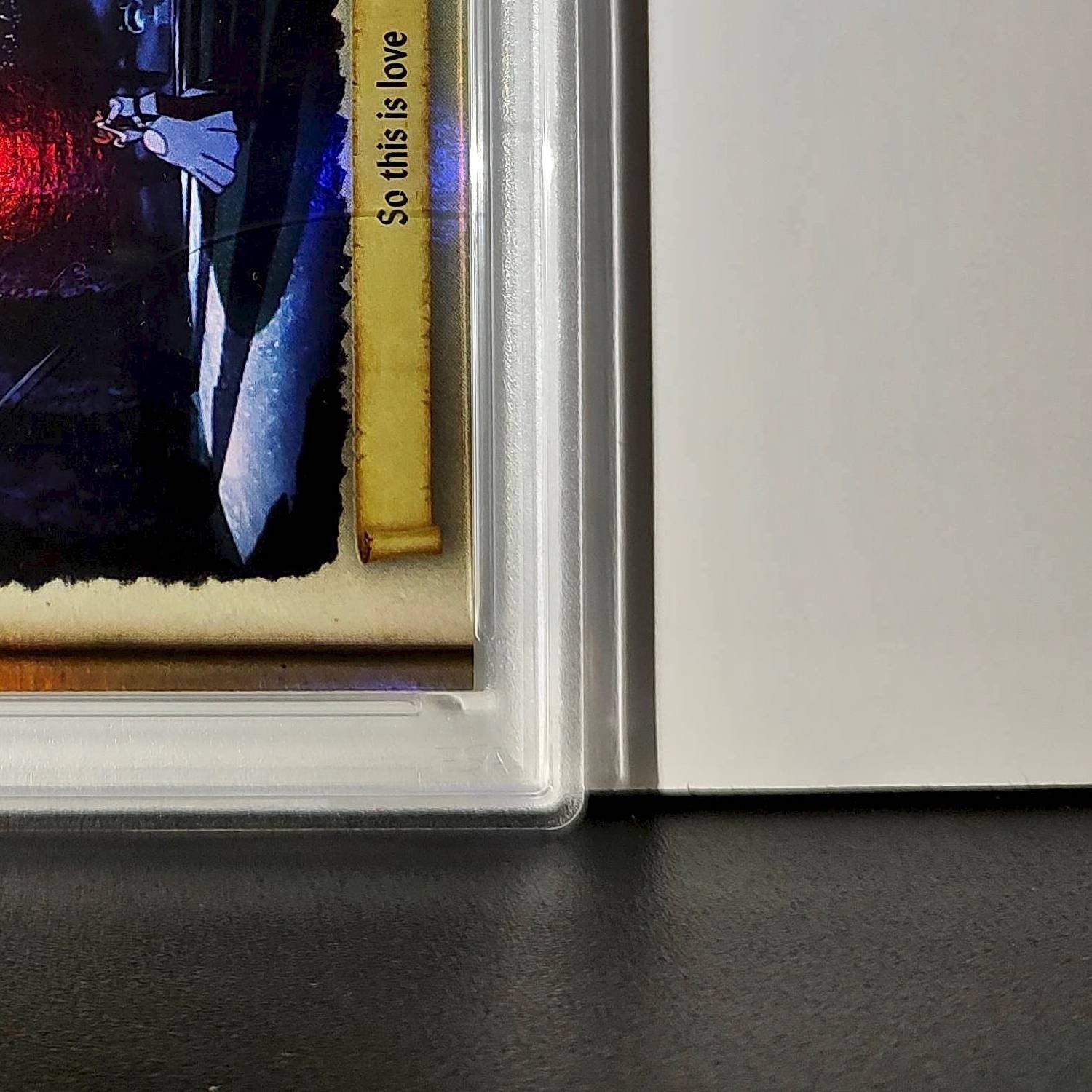 So this is love 2025 Topps Disney #C75-17 Card Cinderella 75th Story PSA 10
