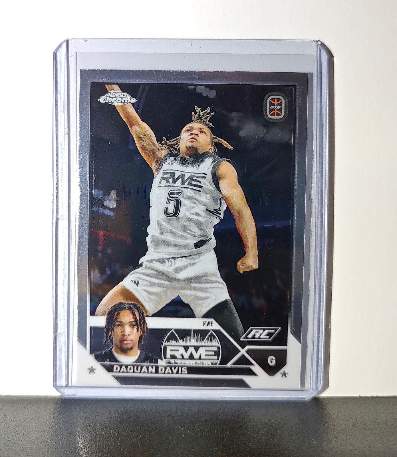 Daquan Davis Rookie Card 2023-24 Topps Chrome Overtime #55 RWE