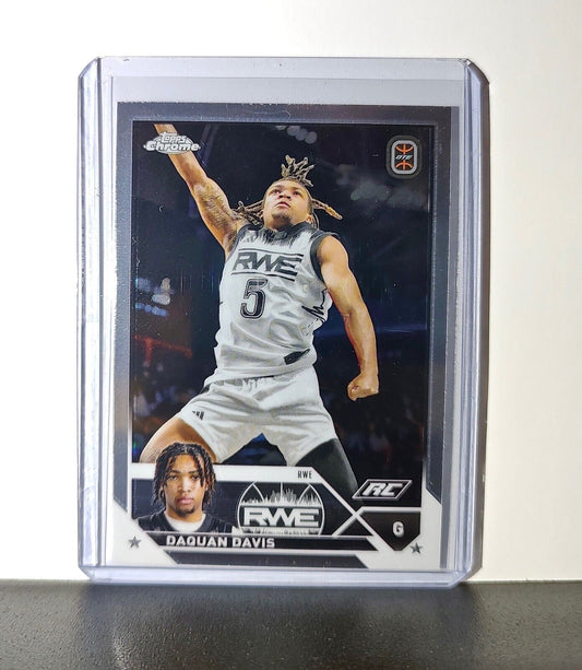 Daquan Davis Rookie Card 2023-24 Topps Chrome Overtime #55 RWE
