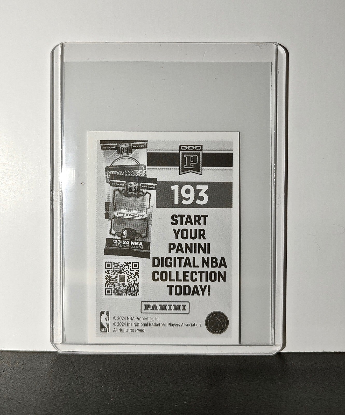 Bennedict Mathurin 2024-25 Panini NBA #193 Sticker Card Indiana Pacers