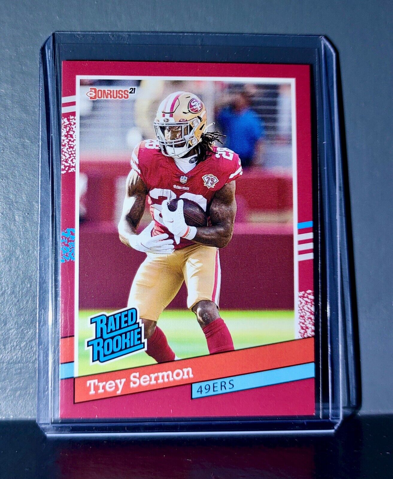 Trey Sermon 2021 Panini NFL Rated Rookie Retro #25 Rookie Card 1/2231