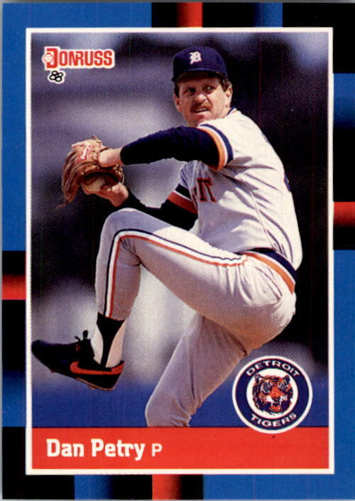 1988 Dan Petry Donruss Baseball Card #476