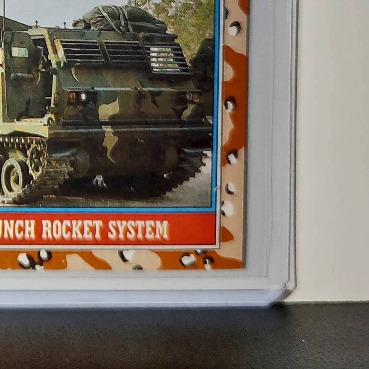 Multiple Launch Rocket System 1991 Topps Desert Storm #163 Card