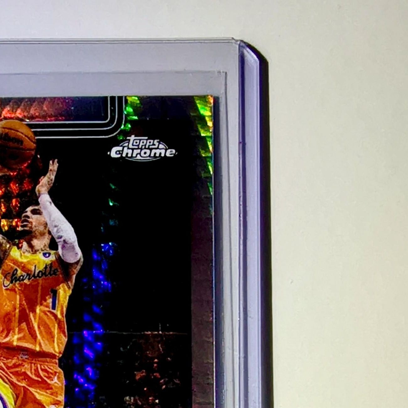 LaMelo Ball 2025-26 NBA Topps Chrome Update Basketball Refractor #50 Hornets