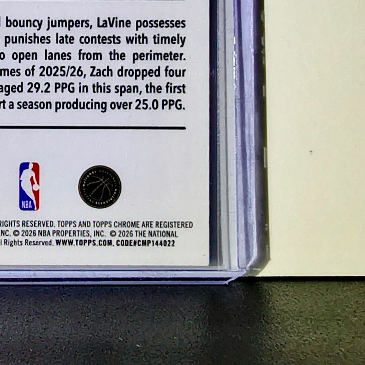 Zach LaVine 2025-26 NBA Topps Chrome Update X-Fractor #63 Card Sacramento Kings