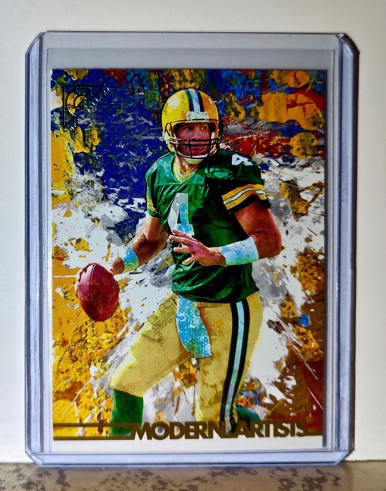 Brett Favre 2023 Topps Gallery Modern Artists NFL #MA-2 Card Green Bay Packers