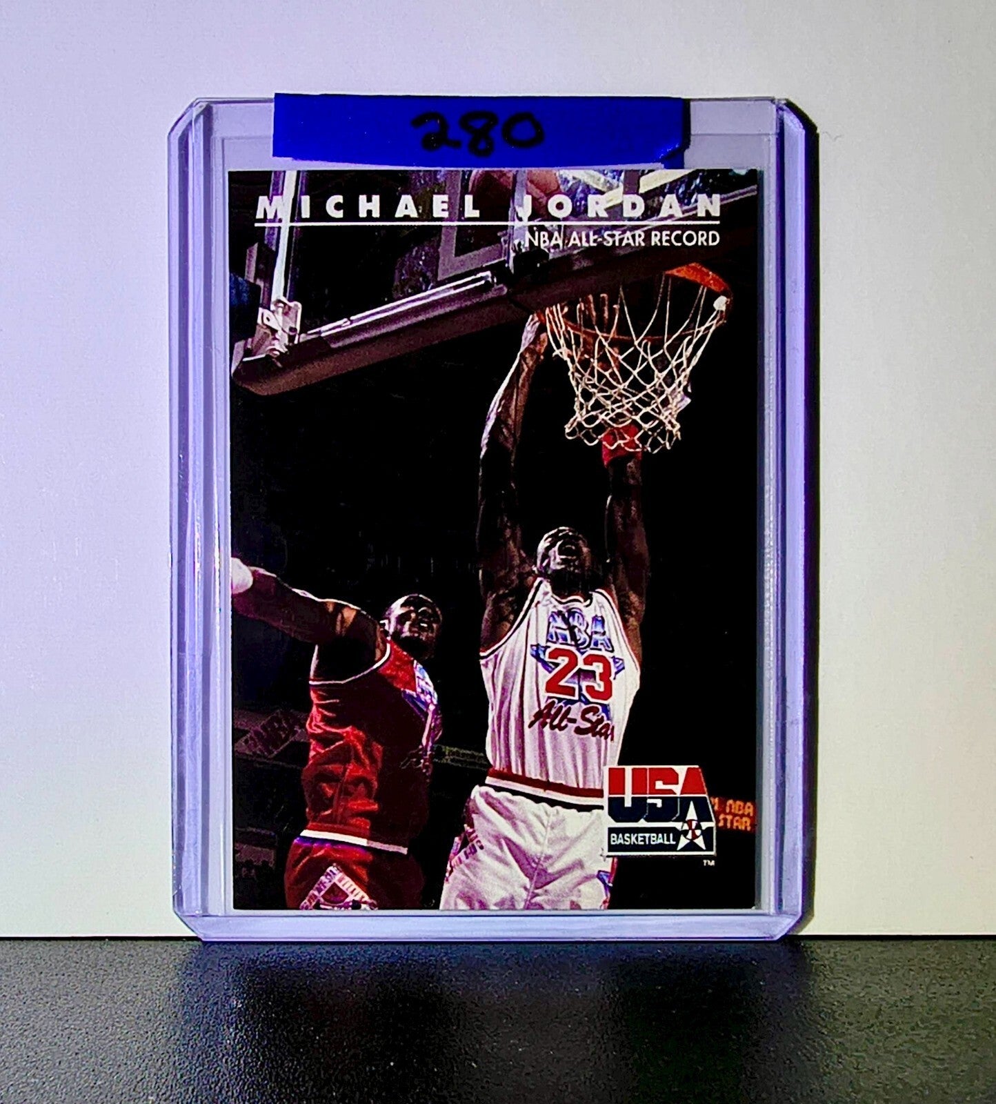 Michael Jordan 1992-93 Skybox USA Basketball #43 Basketball Card Chicago Bulls