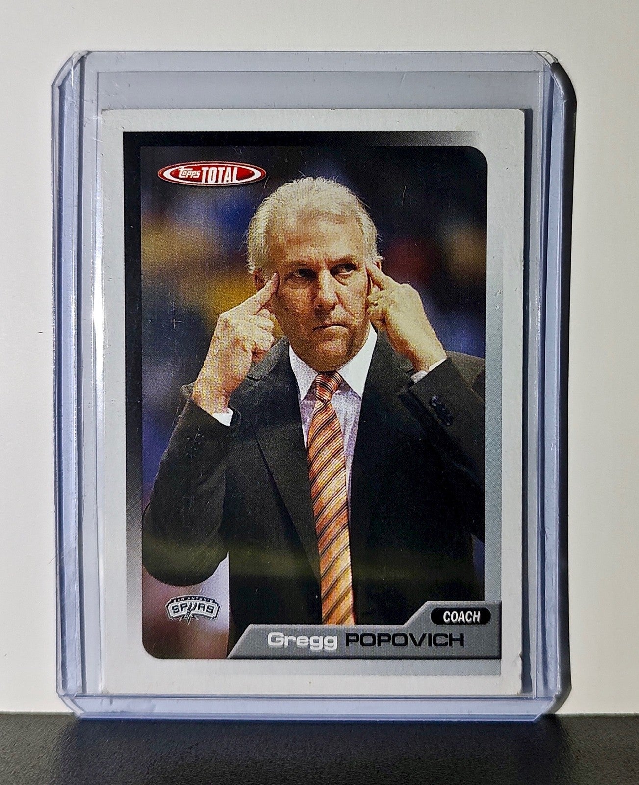 Gregg Popovich 2006 Topps Total NBA #411 Card San Antonio Spurs