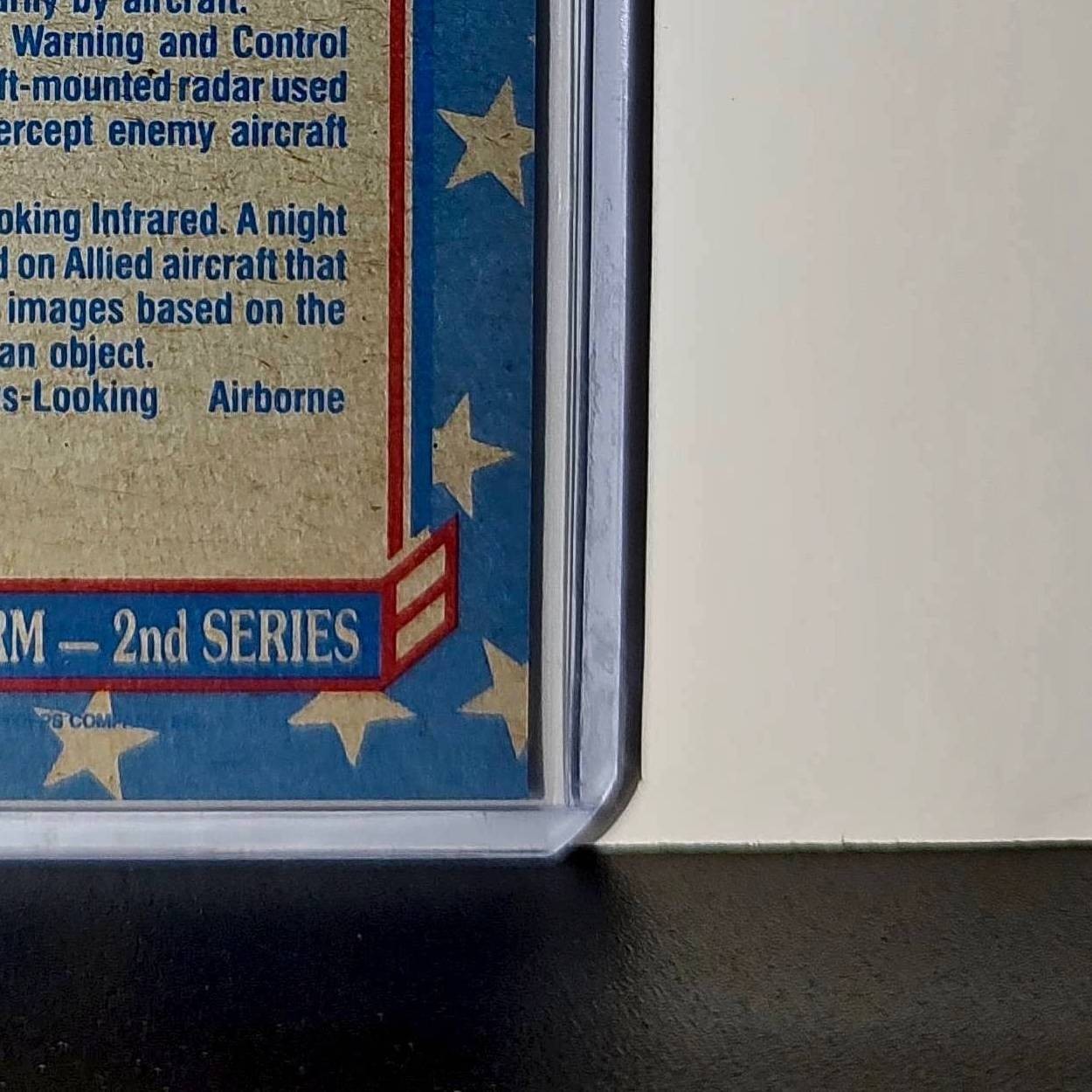 Military Terms – A 1991 Topps Desert Storm #143 Card