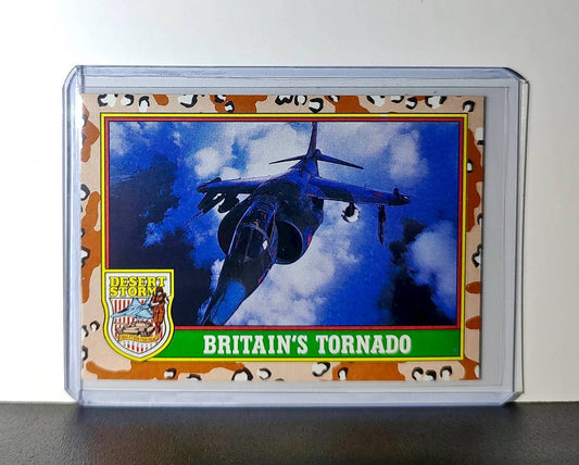 Britain’s Tornado 1991 Topps Desert Storm #19 Card