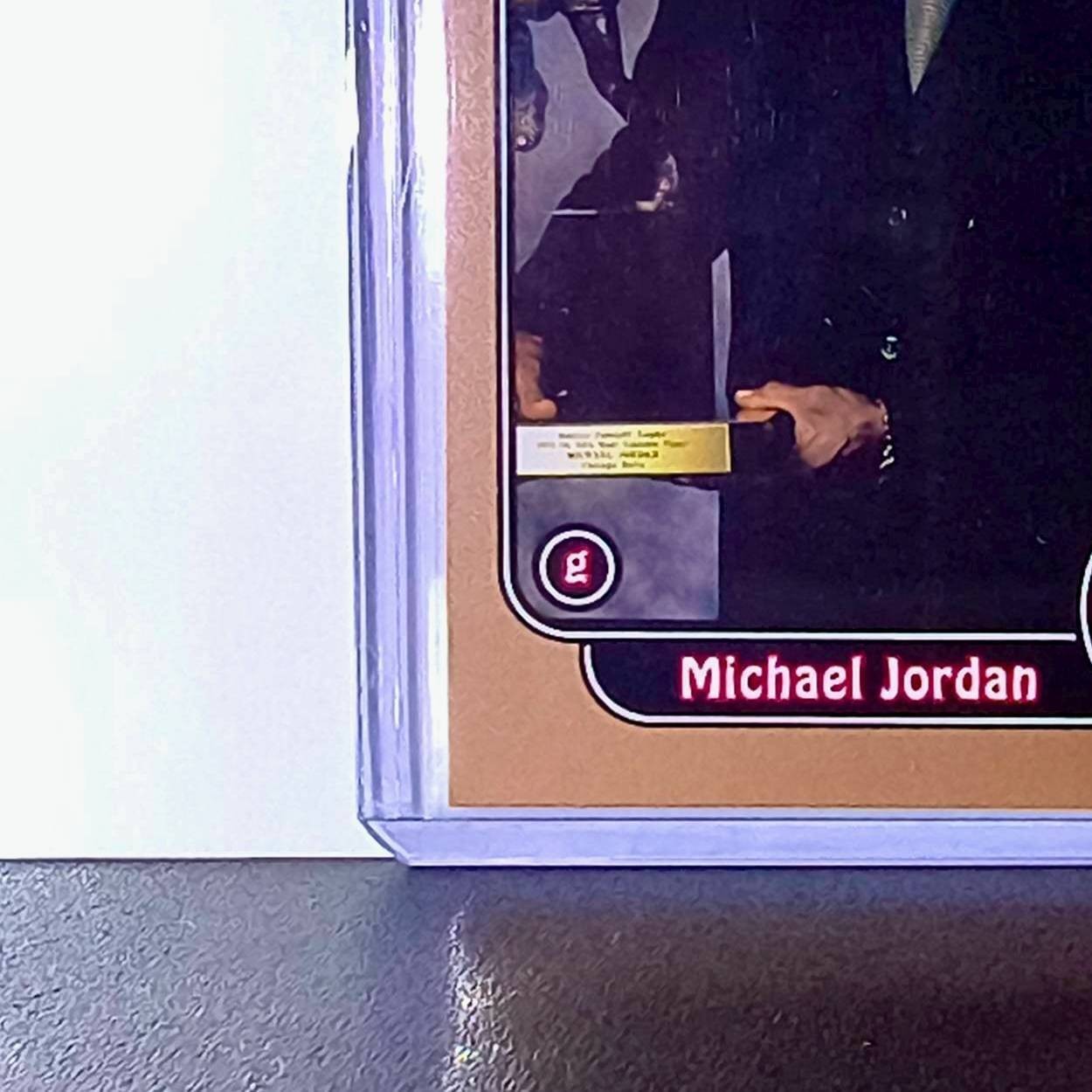 Michael Jordan 2008-09 Fleer Jordan Retrospective #MJ-19 Card Chicago Bulls