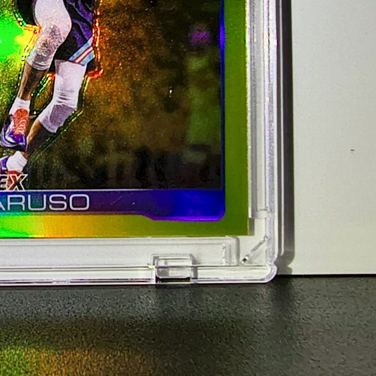 Alex Caruso 2025-26 NBA Topps Chrome Update Yellow Refractor 117/275 OC Thunder