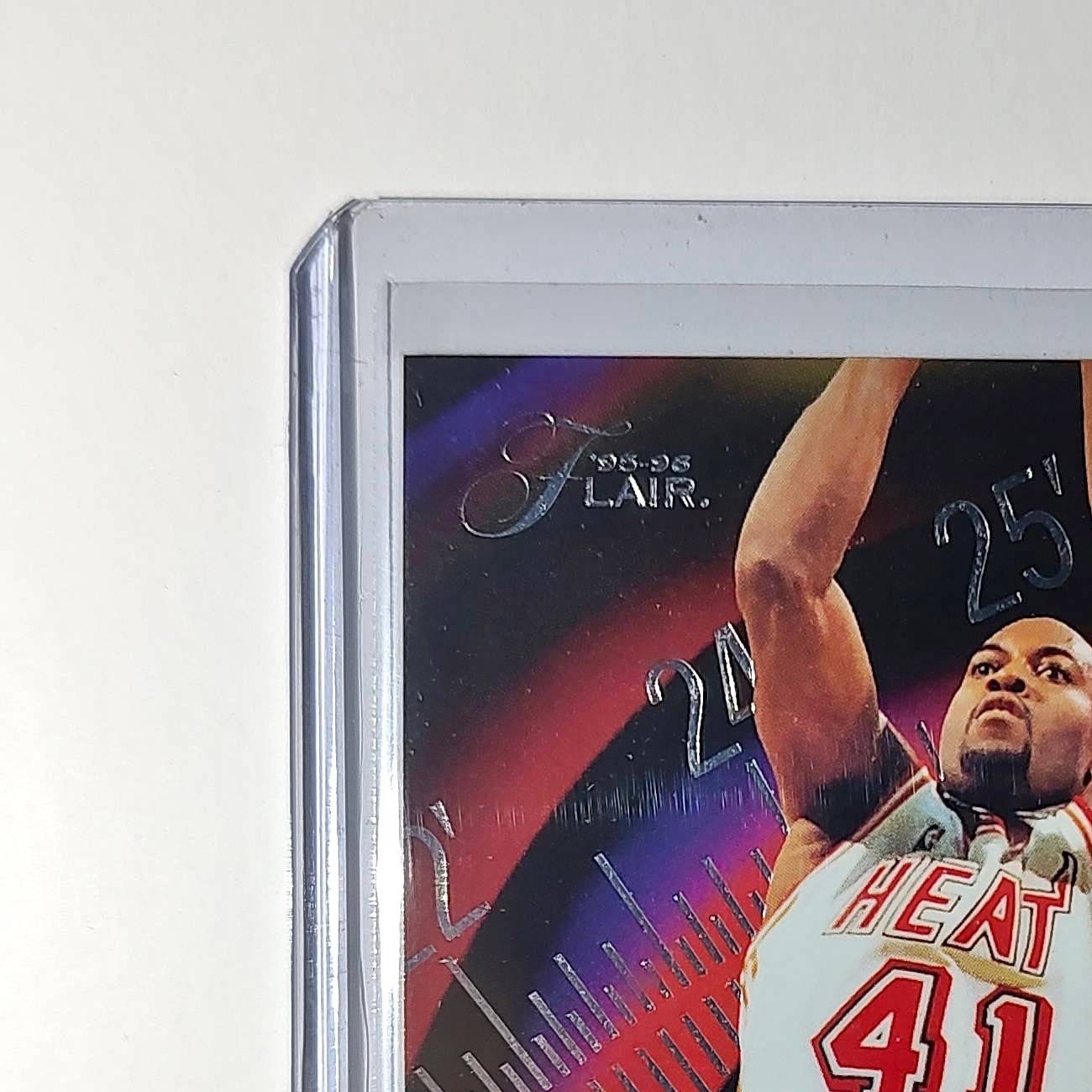 Glen Rice 1995-96 Flair NBA #10 Perimeter Power Card