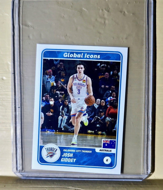 2023-24 Josh Giddey Panini NBA Basketball #74 Global Icons Sticker