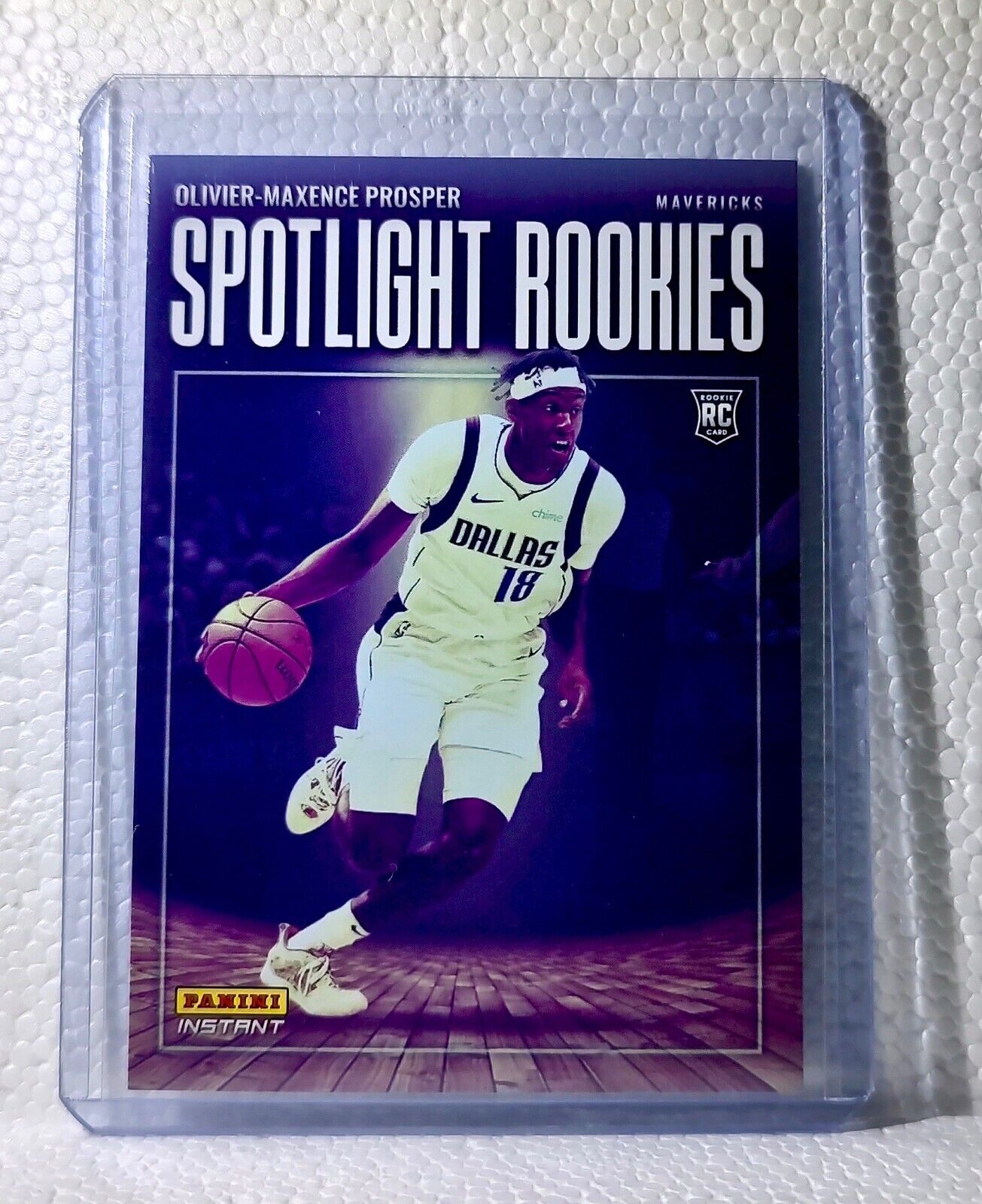 Oliver-Maxence Propser 2023-24 Panini #24 NBA Spotlight Rookies Card 1/209