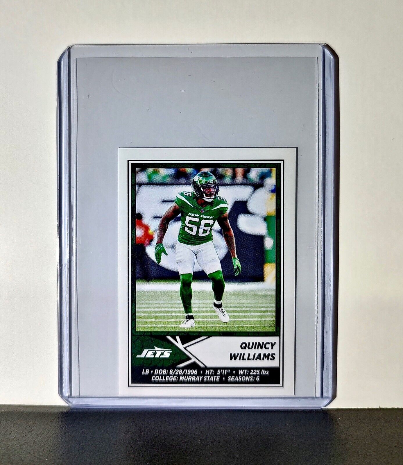 Quincy Williams 2024 Panini NFL Sticker #98 New York Jets