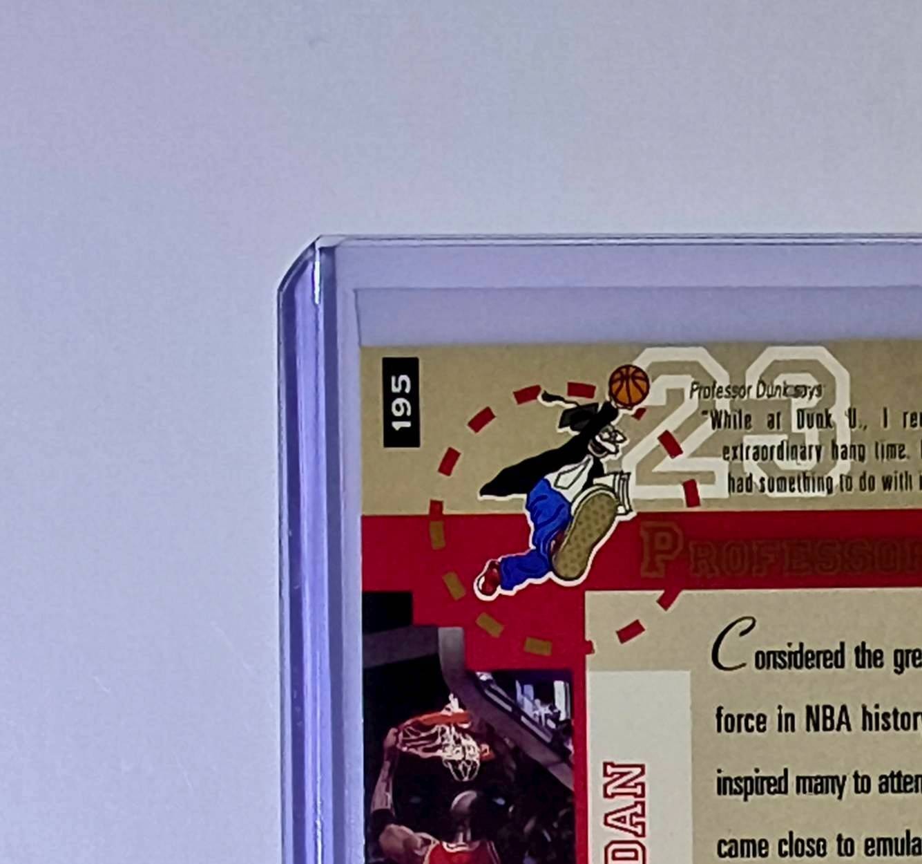 Michael Jordan 1995-96 Collector's Choice #195 Basketball Card Chicago Bulls