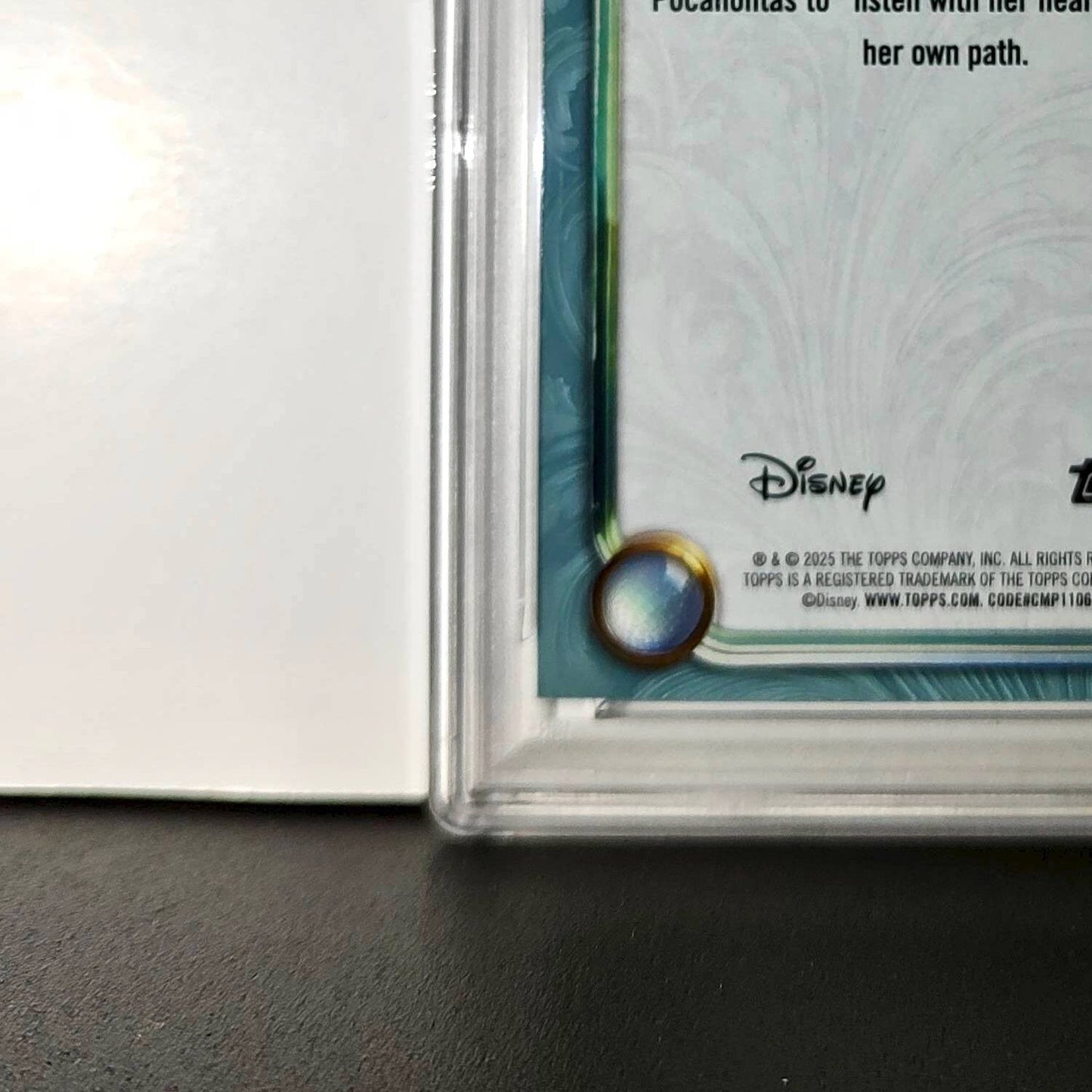 Grandmother Willow 2025 Topps Disney Wonder #133 Diamond Card Pocahontas PSA 9