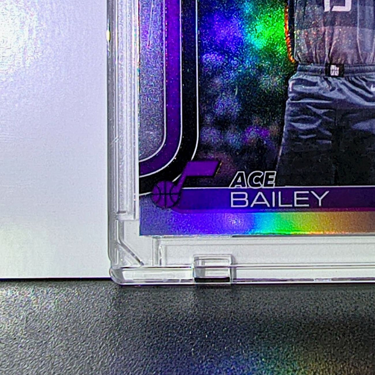 Ace Bailey Rookie 2025-26 NBA Topps Chrome Update Refractor Basketball Card Jazz