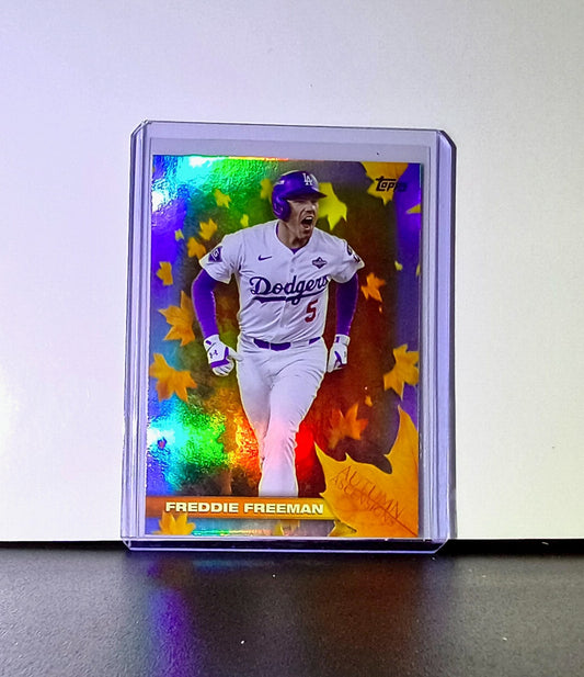 Freddie Freeman 2026 Topps Update Autumn Ascensions MLB #AA-3 Card Dodgers