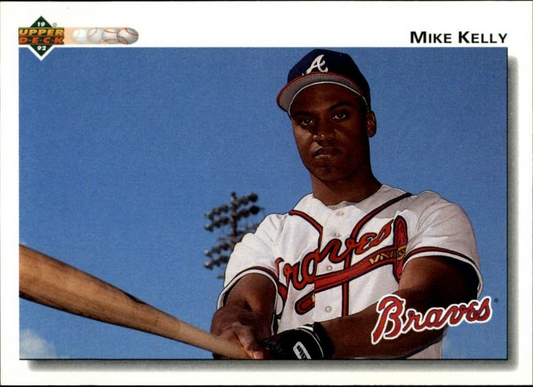 Mike Kelly 1992 Upper Deck MLB #794 Rookie Baseball Card Atlanta Braves