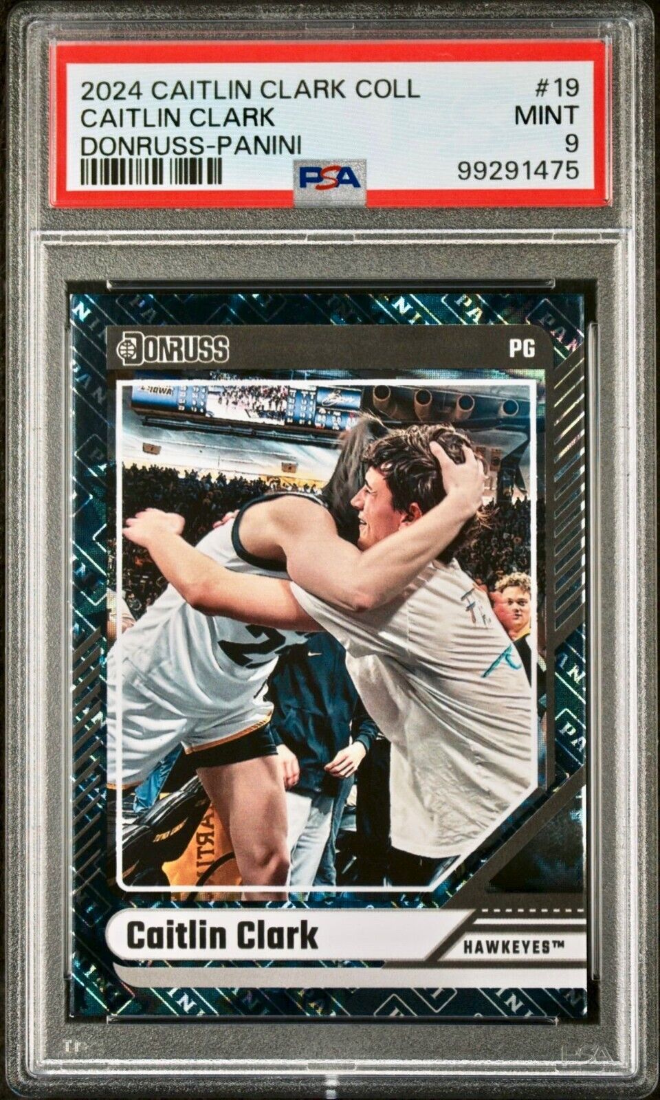 Caitlin Clark 2024 Panini Donruss Parallel #19 Basketball Card PSA 9 Mint