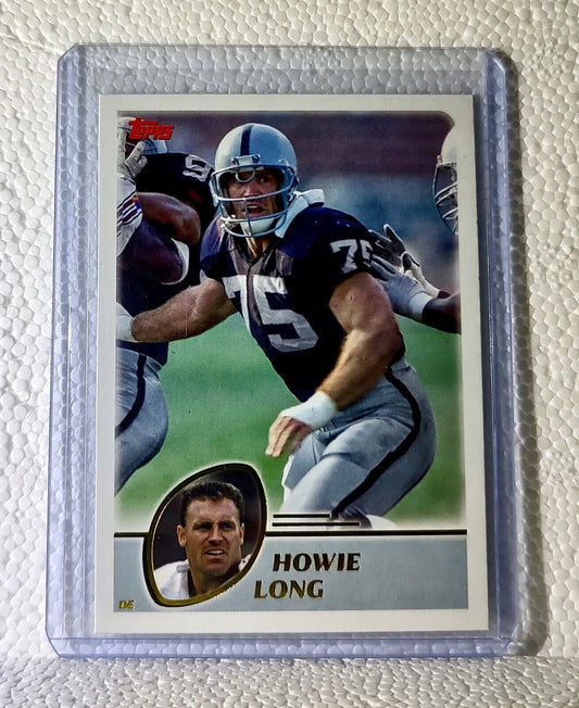 Howie Long 2023 Topps NFL #442 Football Card Oakland Raiders