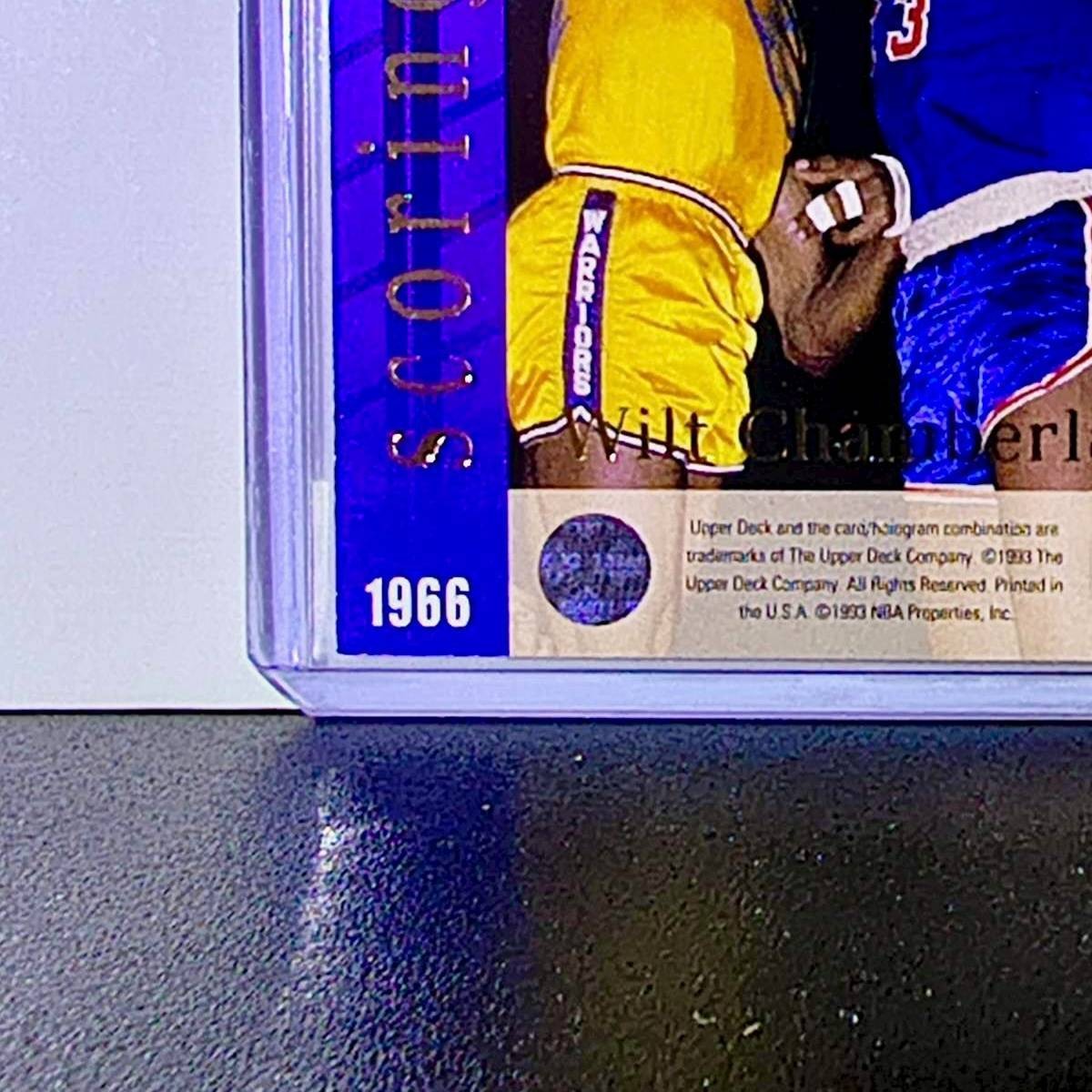Michael Jordan Wilt Chamberlain 1993-94 Upper Deck Seven Straight #SP3 Card