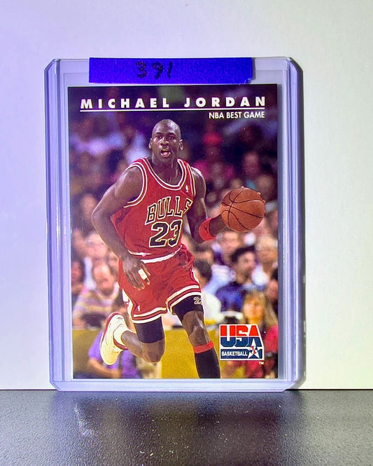 Michael Jordan 1992-93 Skybox USA Basketball #40 Basketball Card Chicago Bulls