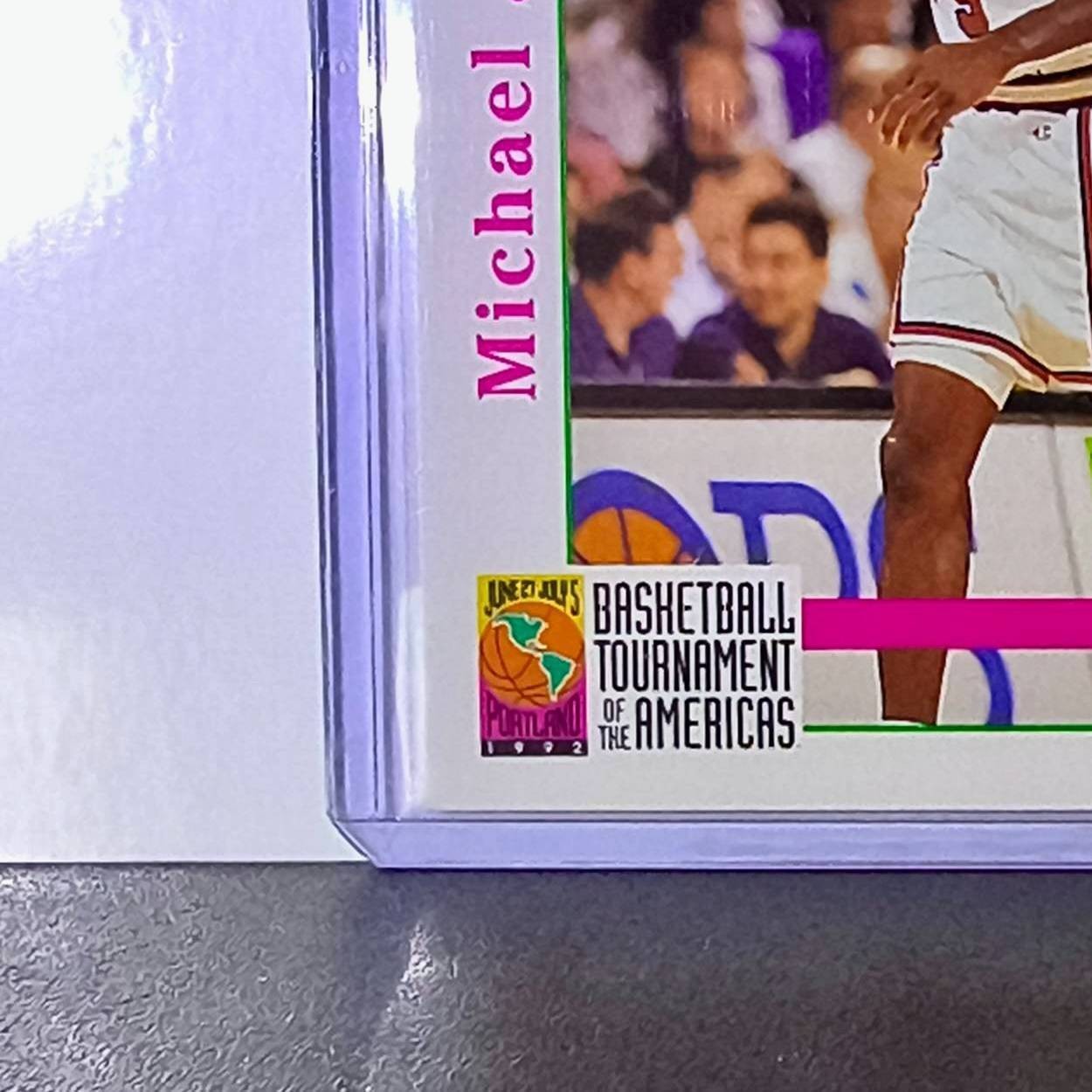 Michael Jordan 1992-93 NBA Hoops #341 USA Basketball Card