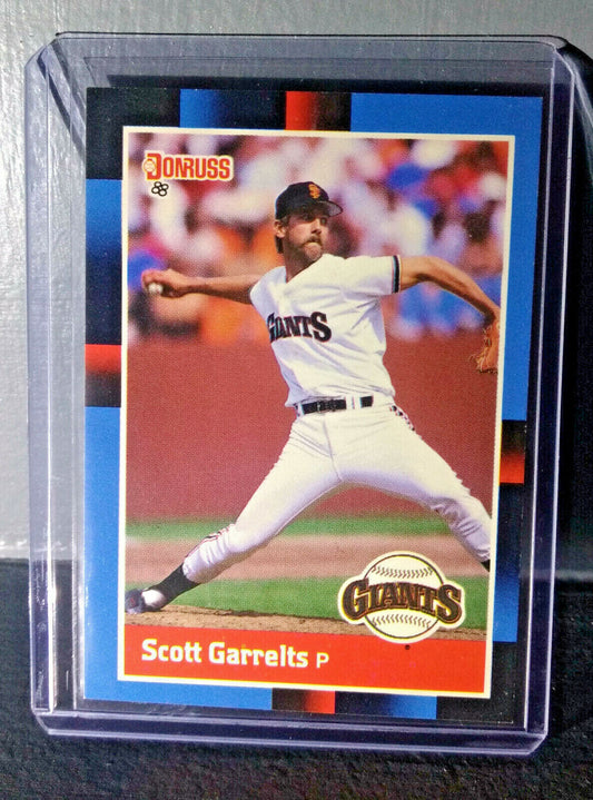 1988 Scott Garrelts Donruss #80 Baseball Card