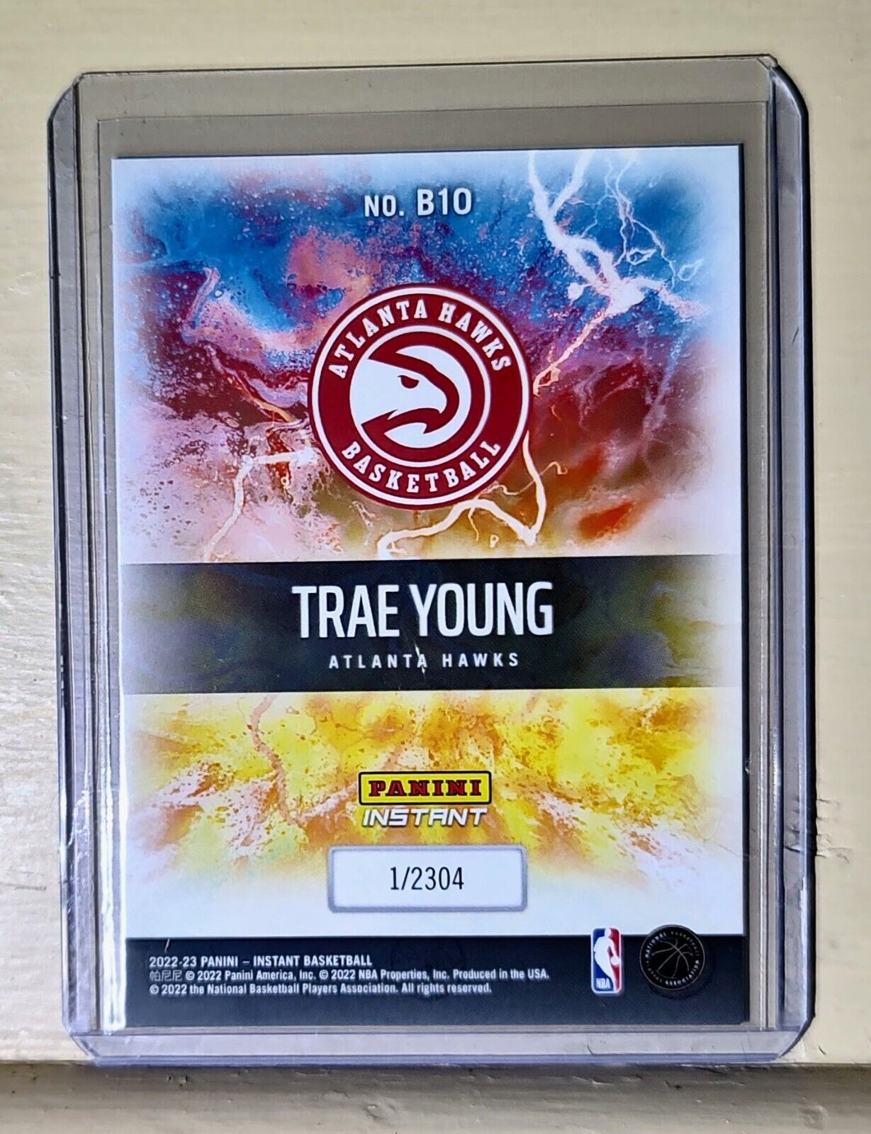 Trae Young 2022-23 Panini NBA Breakaway #10 Basketball Card 1/2304