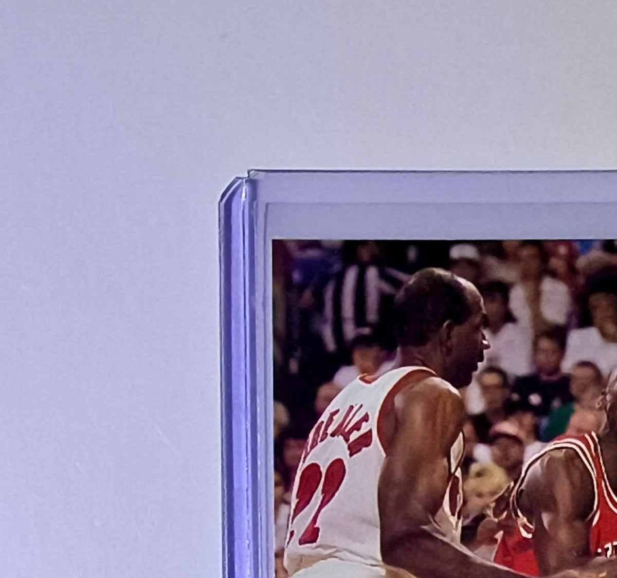 Michael Jordan 1993-94 Skybox Showdown Series VS Clyde Drexler #SS11 Card Bulls