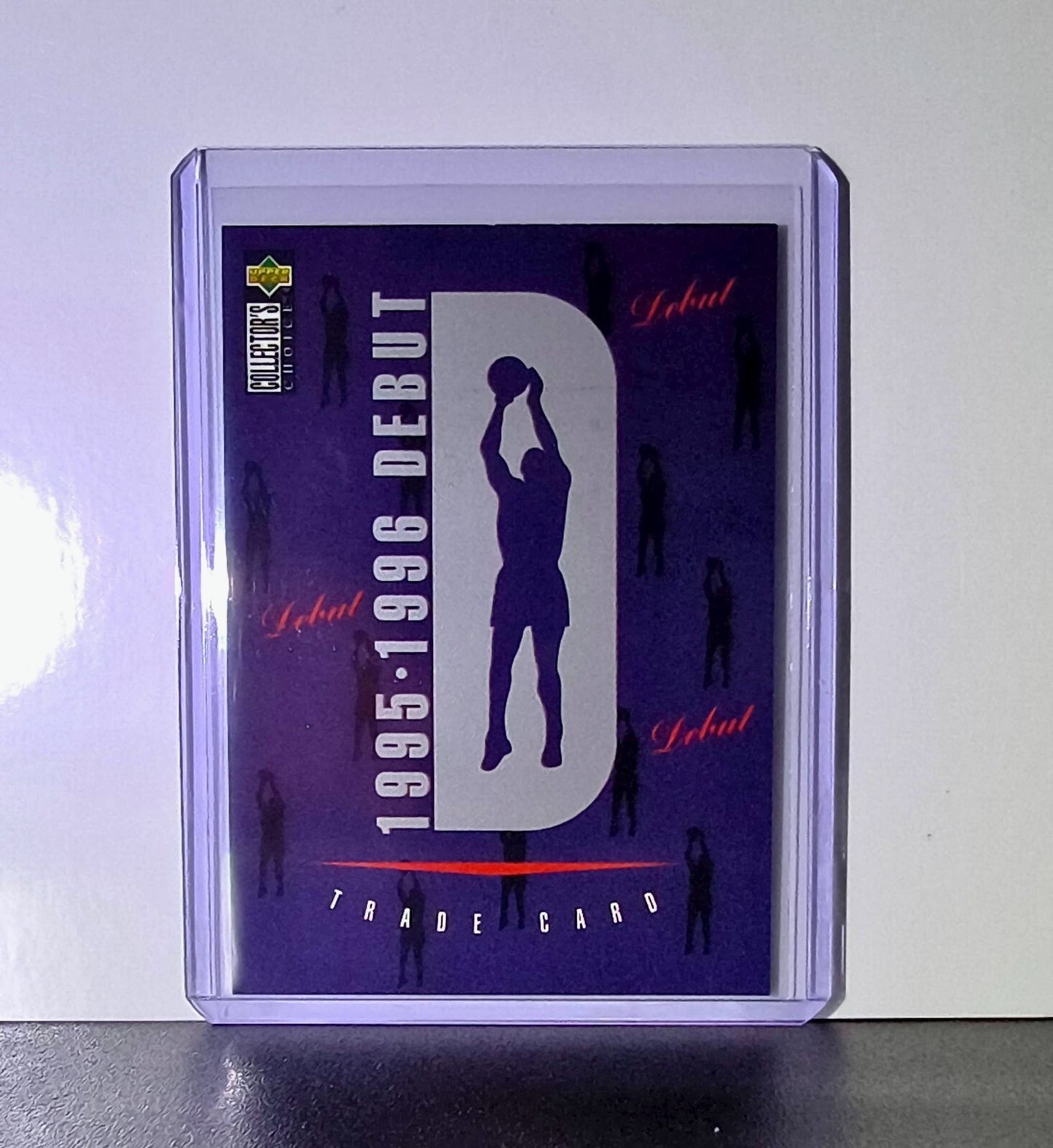 Michael Jordan 1995-96 Debut Upper Deck Collector's Choice Card Chicago Bulls