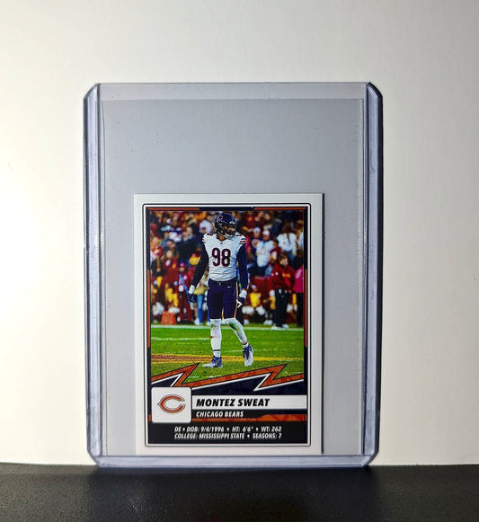 Montez Sweat 2025 Panini NFL #367 Sticker Chicago Bears