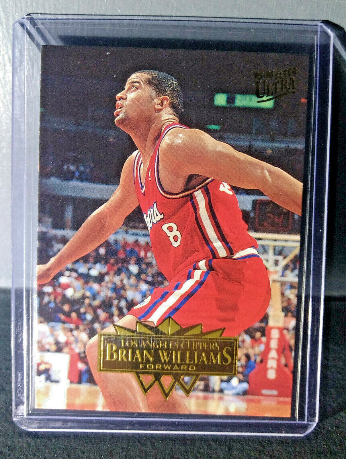 1995-96 Brian Williams Fleer Ultra #224 Basketball Card