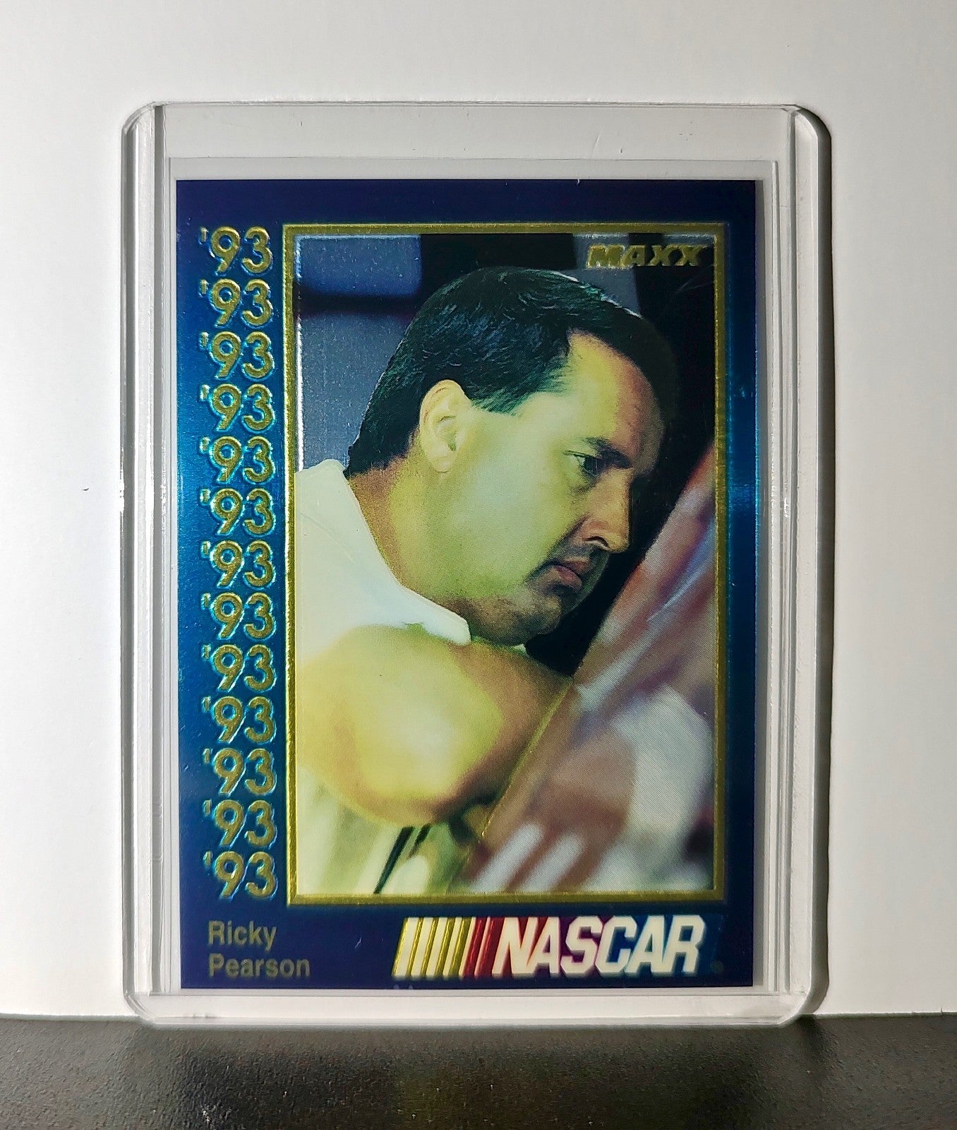 Ricky Pearson 1993 Maxx Premier Plus Racing #167 NASCAR Card Alliance Racing