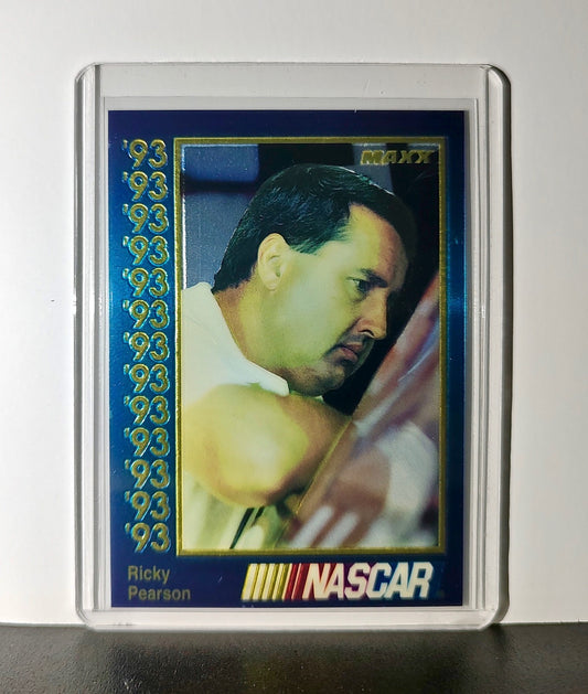 Ricky Pearson 1993 Maxx Premier Plus Racing #167 NASCAR Card Alliance Racing