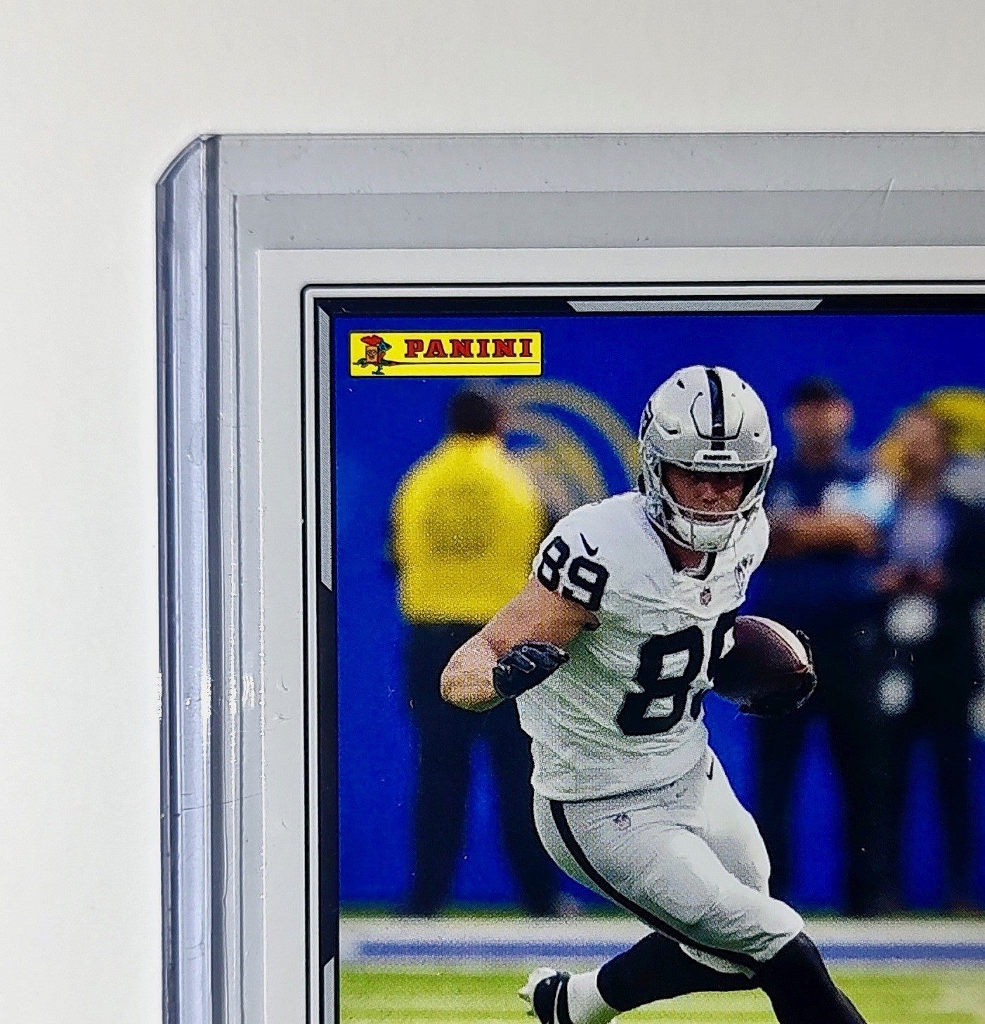 Brock Bowers 2025 Panini NFL #59 Sticker Card Las Vegas Raiders