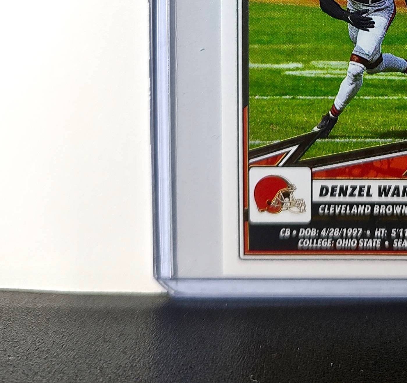 Denzel Ward 2025 Panini NFL #145 Sticker Cleveland Browns