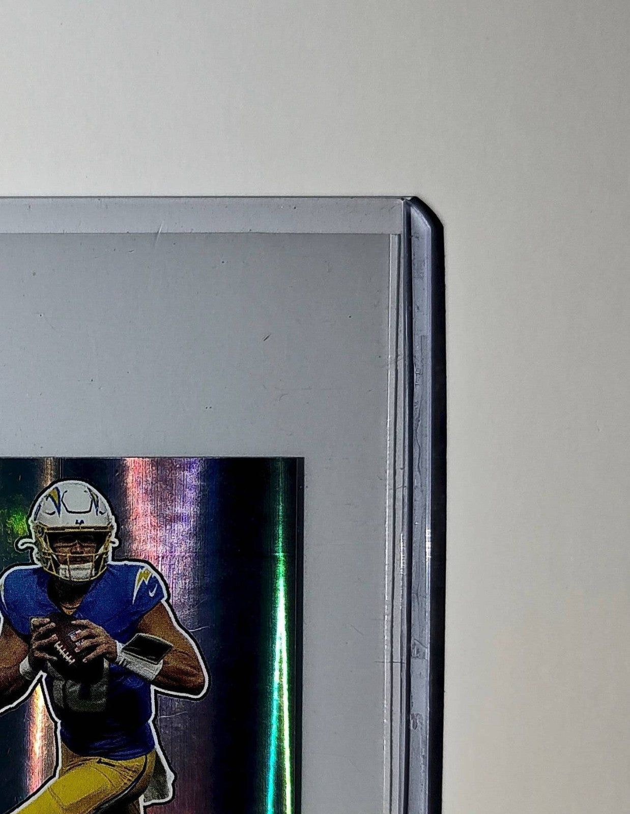 Justin Herbert 2025 Panini NFL #293 Foil Sticker Chargers